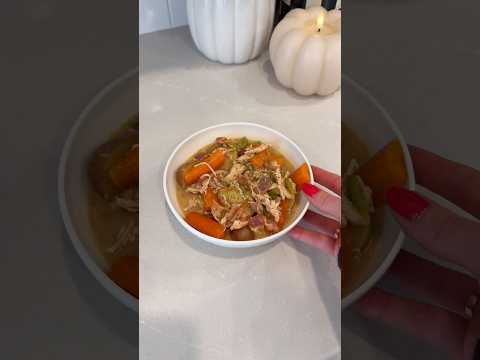 Left over thanksgiving dinner stew recipe 🦃 #recipe #thanksgiving #dinner #dinnerideas #asmr #fyp